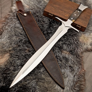 Handcraft Viking Sword | Made by Experts smiths Gifts for Him | Hand Forged Sword Balance Water Tempered Personalized gift customized swords