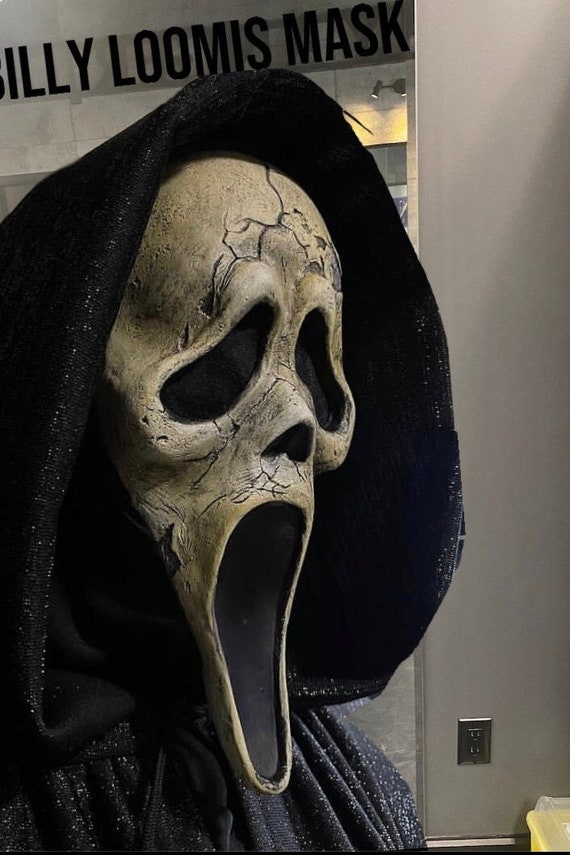 Aged Ghostface Mask- Scream 6