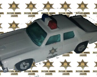 1/64  scale Hazzard County Sheriff  water slide decals for customs diecast