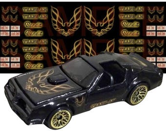 Calcomanías Tipo Waterslide Para Modelismo 1:24 - Coches Clásicos, Youngtimer Y Muscle Cars Americanos