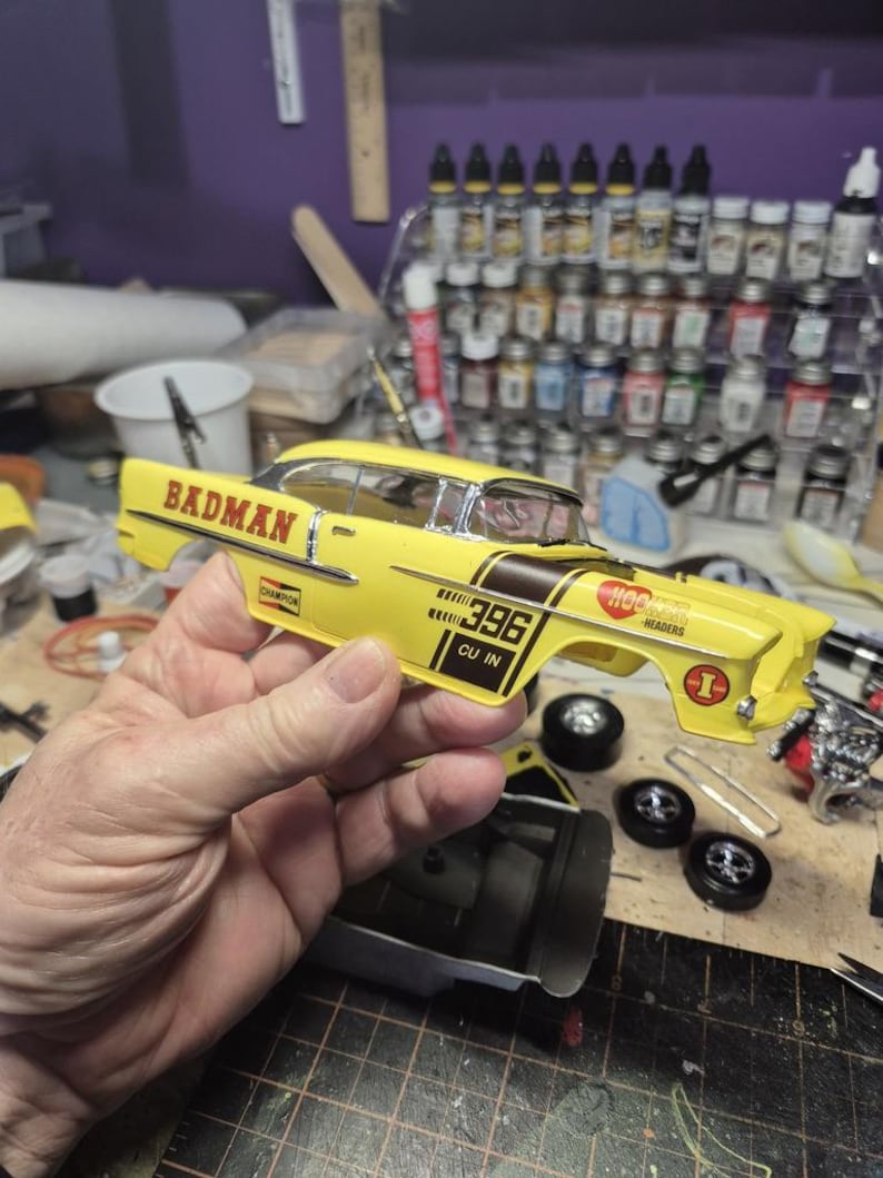 1/24 Scale Badman Water Slide Decals for Customs 1955 - 1957 Chevy ...