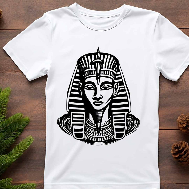Pharaoh SVG & PNG Bundle – 9 Ancient Egyptian Designs (digital Clipart ...