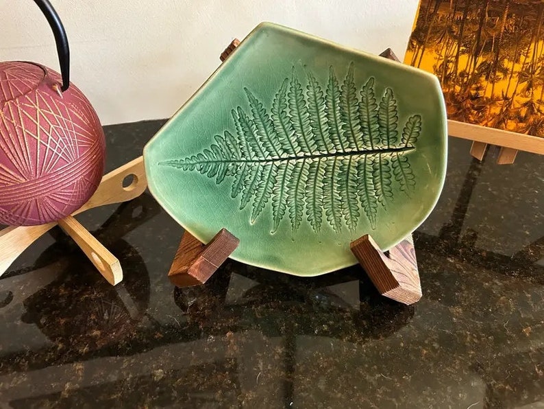 Pair Cookbook Stand Handmade Wooden Cookbook Holder Recipe Book Holder