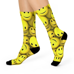 Emoji Cushioned Crew Socks
