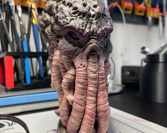 Cthulhu Resin Bust - Printed and Airbrushed