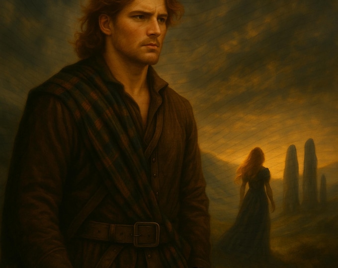 Scottish Highland Romance - My Lass - Digital and Printable Wall Art | Multi-Size Ratios | Outlander Gift