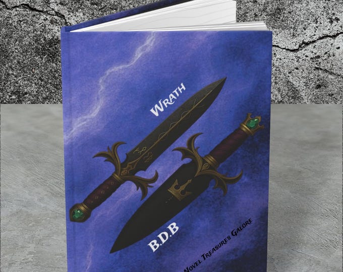 Black Dagger Brotherhood Wrath Hardcover Journal Matte