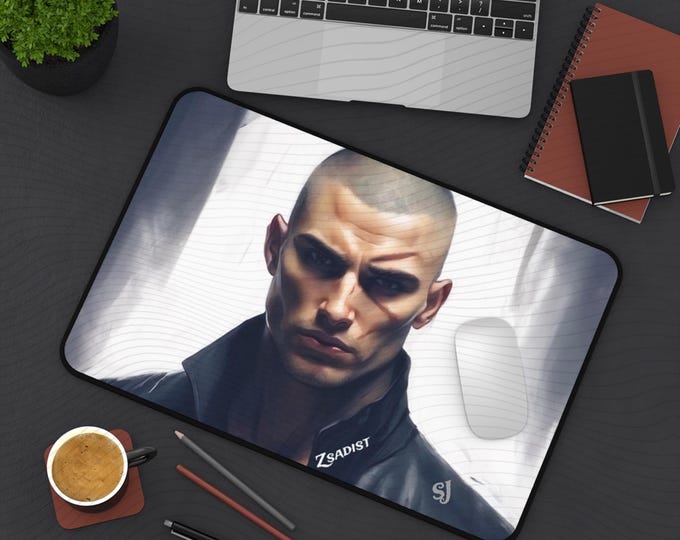 Black Dagger Brotherhood  - Zsadist Desk Mat.
