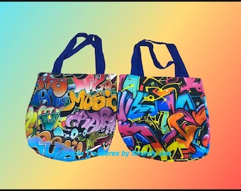 Colorful Customized Canvas Totes