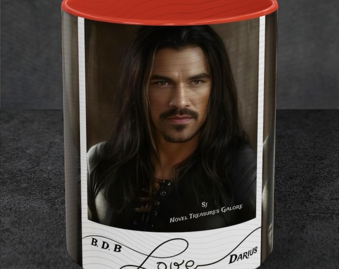 Black Dagger Brotherhood  Darius Accent Coffee Mug (11, 15oz)