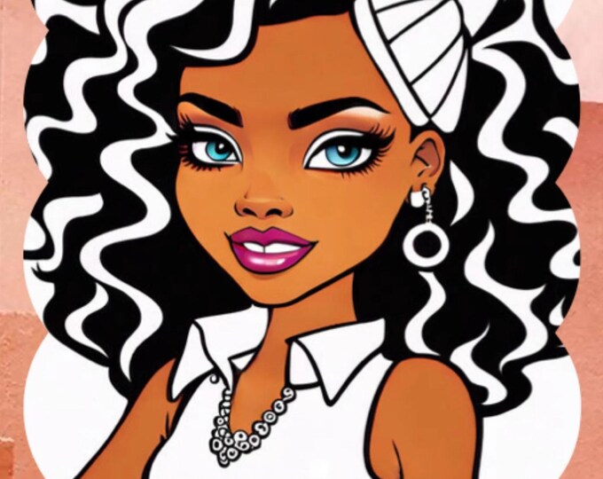 Fashionista Fun CHILL & CHIC: Coloring Your Way to Fabulous