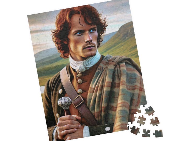 Inspired by Jamie Fraser - Jigsaw Puzzle