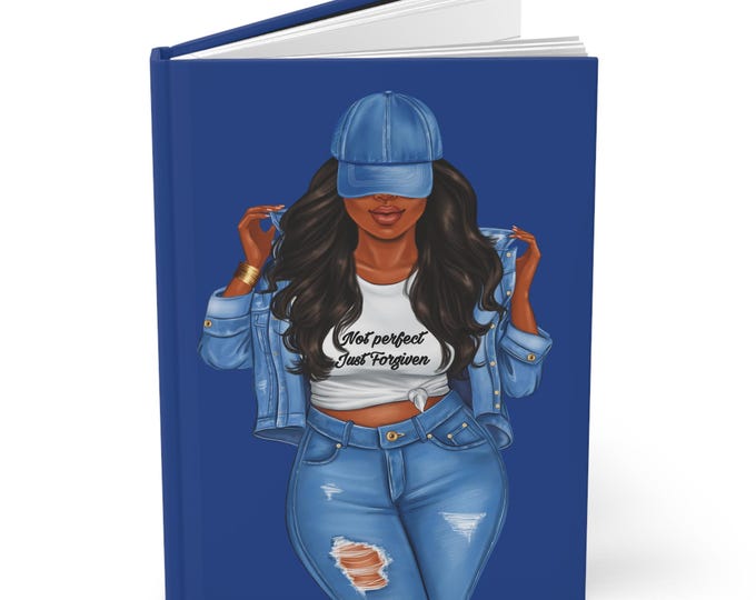 Not Perfect Hardcover Journal Matte