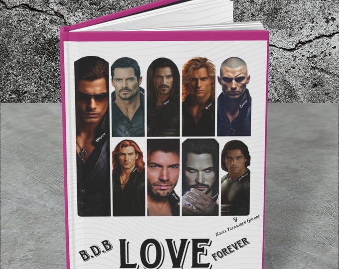 The Brotherhood Collage B. D. B Hardcover Journal Matte