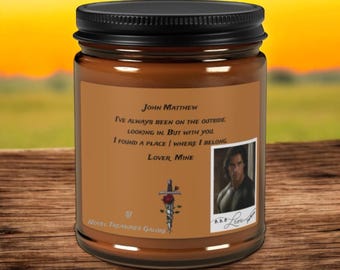 Black dagger Brotherhood John Matthew Scented Soy Candle