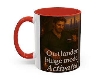 Outlander Binge Mode Coffee Mug: Cozy Gift for TV Fans