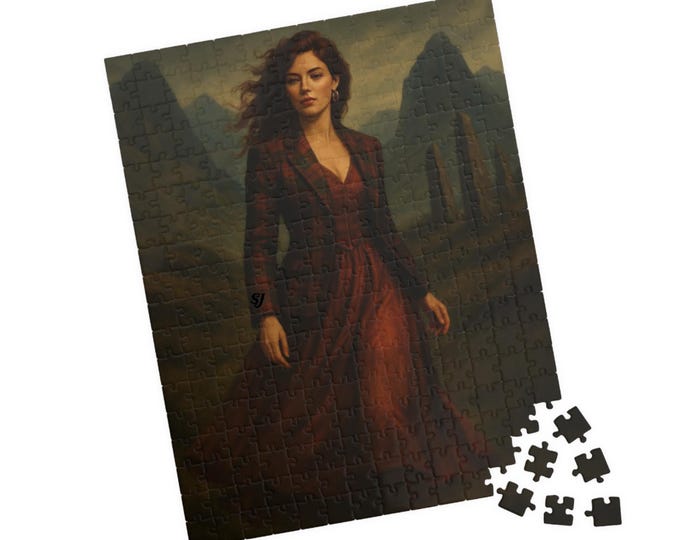 Sassenach but make it fashion - Inspired by Outlander Jigsaw Puzzle