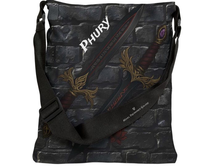 Phury Edgy Art Tote Bag 2 - Perfect for Gifting, Everyday Use, Travel, and Style - Adjustable Sling Bag with Unique Bag,