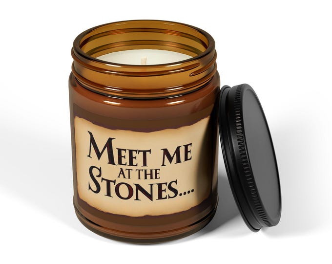 Meet Me   - Inspired by Outlander - Scented Soy Candle, Aromatic Decorative Candle, Cozy Home Decor, Relaxation Candle