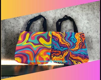 Colorful Customized Canvas Totes