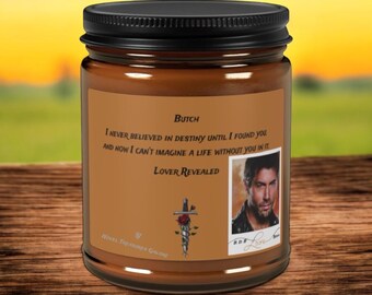Black dagger Brotherhood Butch Scented Soy Candle
