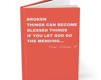 Now Claim It! Hardcover Journal Matte