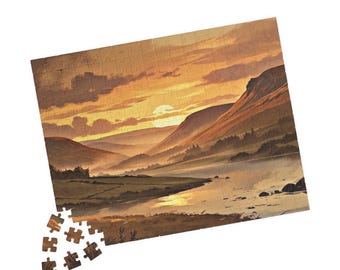 Sunset Landscape Jigsaw Puzzle