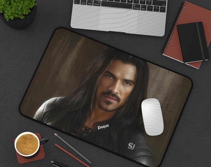 Black Dagger Brotherhood  Darius Desk Mat.