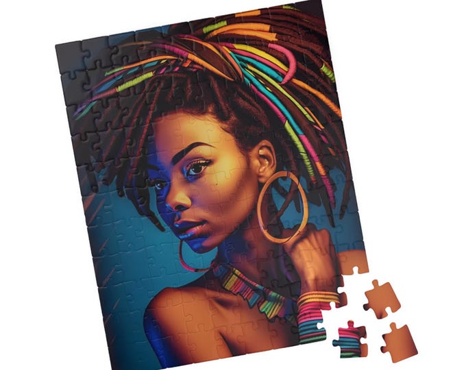 Colorful Beauty Puzzle (110, 252, 520 - piece)