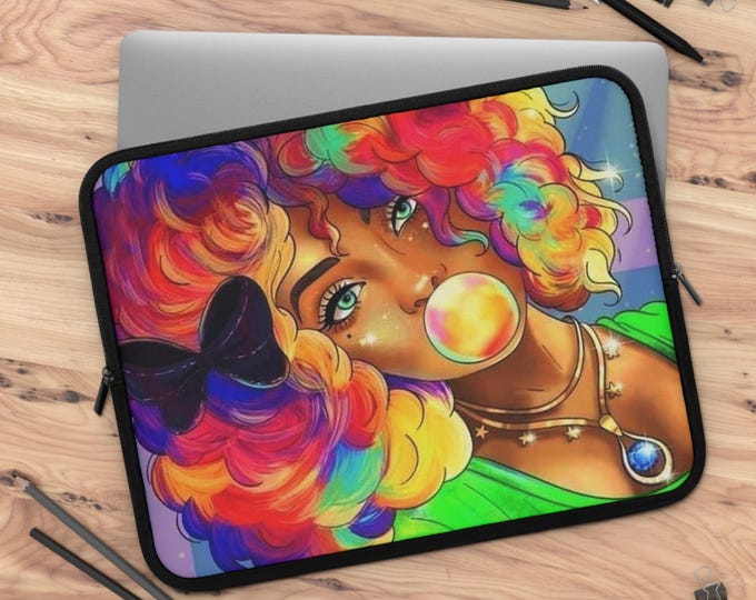Laptop Sleeve - Bold Design, Protective Case, Gift for Students, Tech Accessories, Fun Office Decor, Vibrant Tech Case