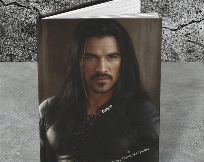 Black Dagger Brotherhood Darius Hardcover Journal Matte