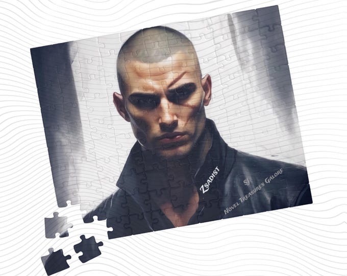 Black Dagger Brotherhood - Zsadist Jigsaw Puzzle