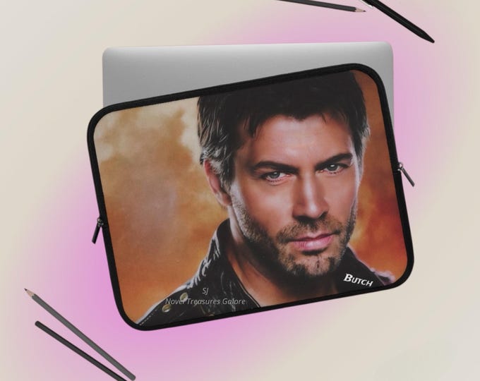 Butch B.D.B Laptop Sleeve - Bold Design, Protective Case, Gift for Students, Tech Accessories, Fun Office Decor, Vibrant Tech Case