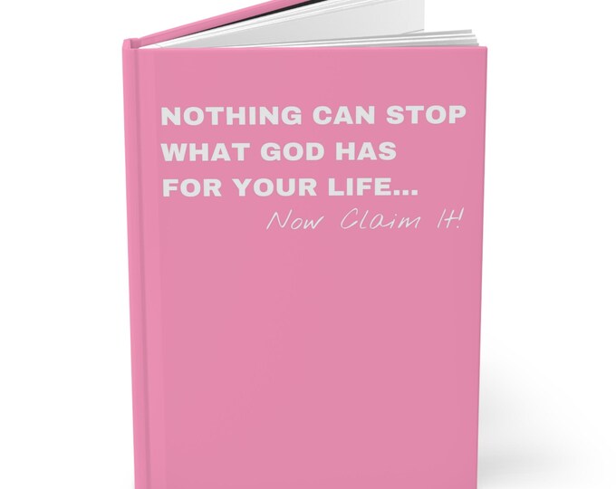 Now Claim It! Hardcover Journal Matte