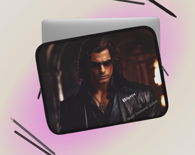 Wrath B.D.B Laptop Sleeve - Bold Design, Protective Case, Gift for Students, Tech Accessories, Fun Office Decor, Vibrant Tech Case
