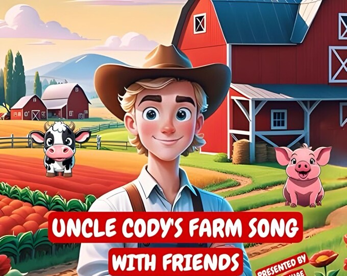 Uncle Cody’s Farm Song With Friends: Children’s Song Book