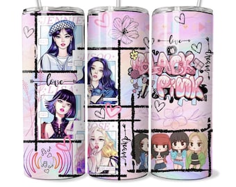 BLACKPINK 20oz Tumbler | Jisoo | Lisa | Jennie | Rosé | Sublimation