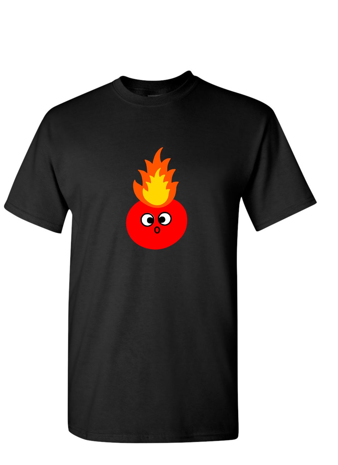 ATOMATOFLAMES tomato on Fire Pilot Acronym Tshirt. Makes a Great Gift