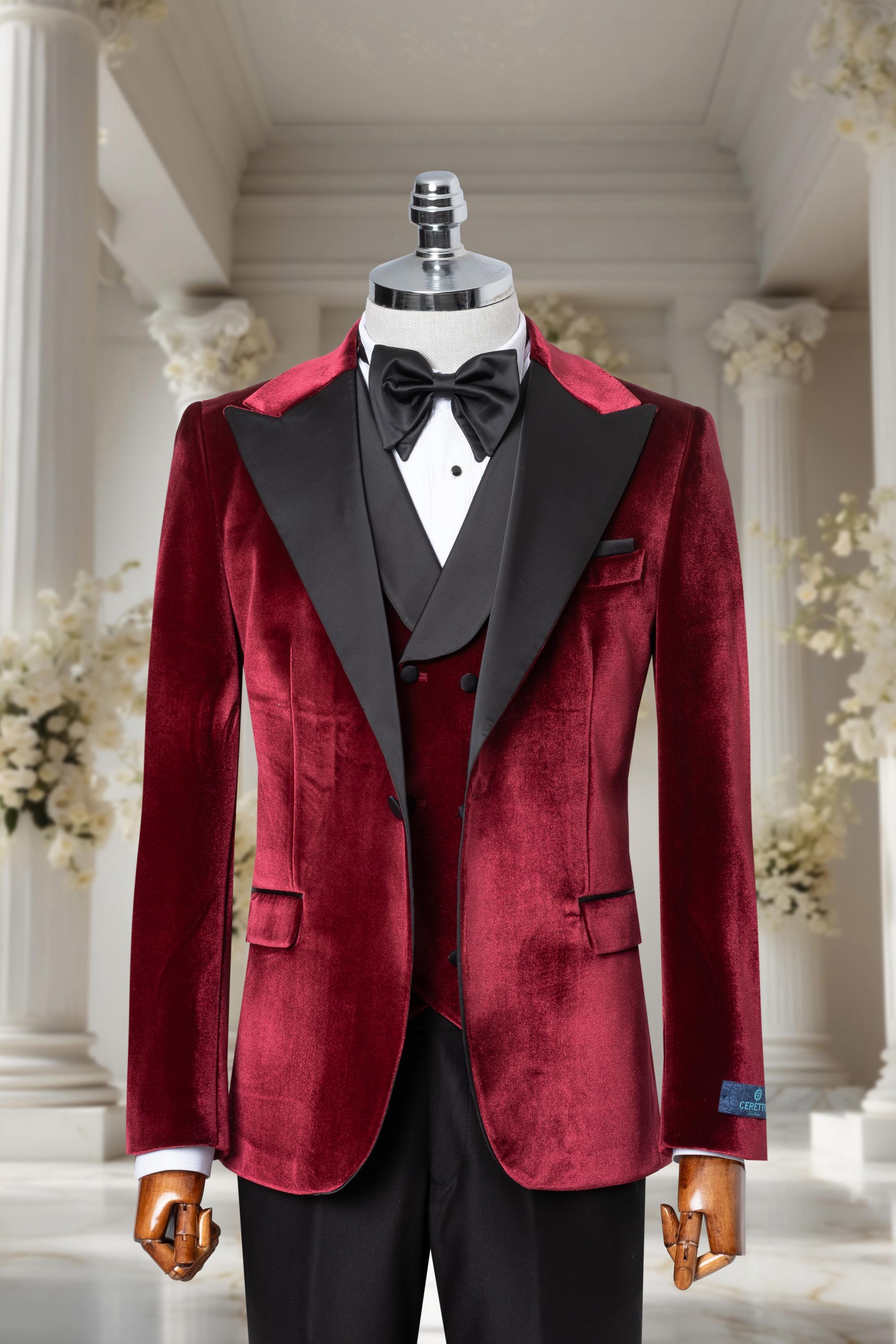 VALICLUD 4sets Cravatta Cummerbund Accessori Per Matrimonio E - Foto 13