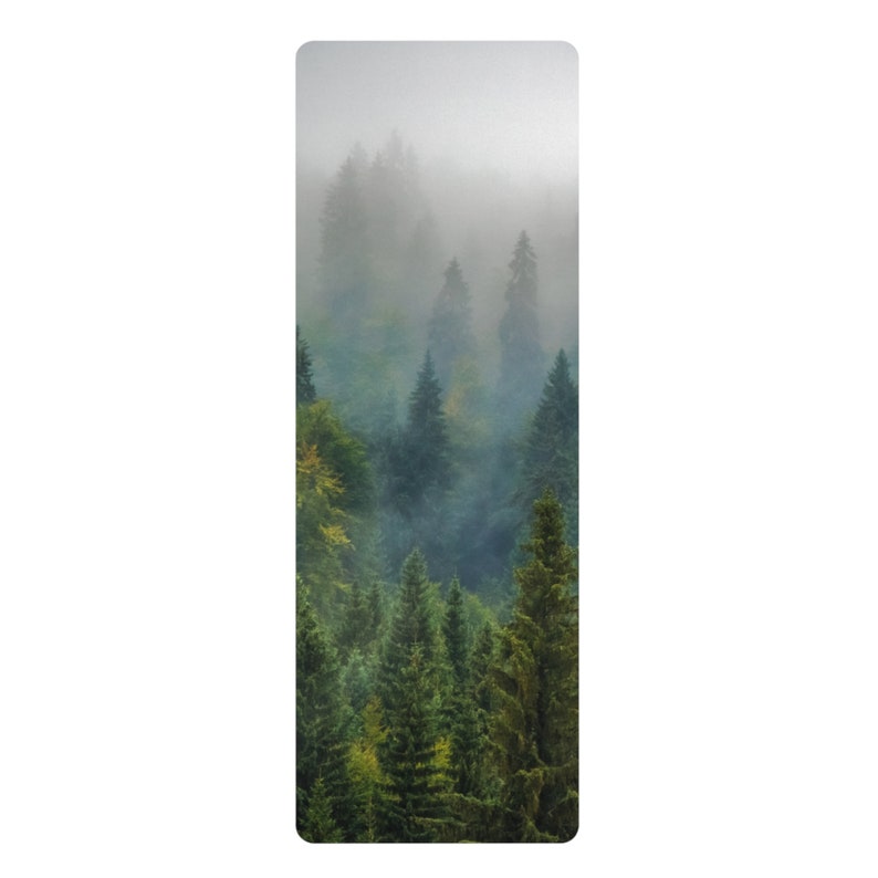 Tapis de yoga/sport de rêve forestier image 3