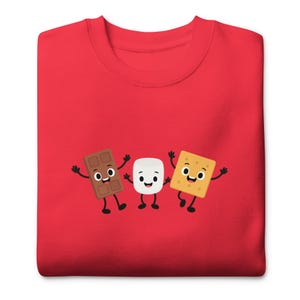 S'more Hugs Sweatshirt | Marshmallow, Graham Cracker, Chocolate