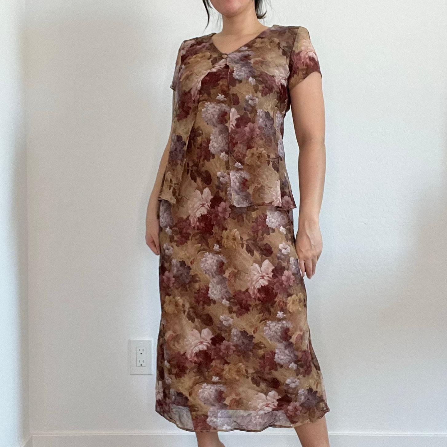 90s Mom Dress - Etsy Canada
