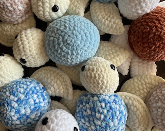 Crochet sea turtle