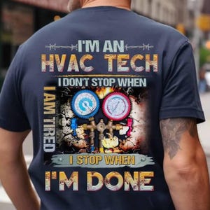HVAC Tech T Shirt HVAC Gift For Men HVAC Technician Tee Hvac Pride Shirt Hvac Work Shirt Hvac Tools Shirt