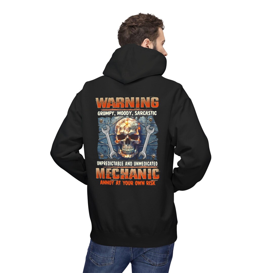 Warning: Grumpy Moody Sarcastic Mechanic - Etsy