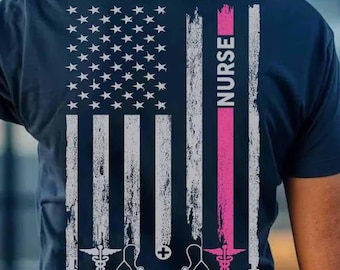 Nurse T Shirt Nurse Flag Shirt Nurse Gift For Women Nurse Tee Medical Nurse Shirt Nurse Appreciation Gift