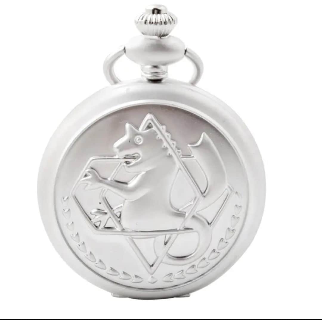 Fullmetal Alchemist Edward Elric Pocket Watch Etsy