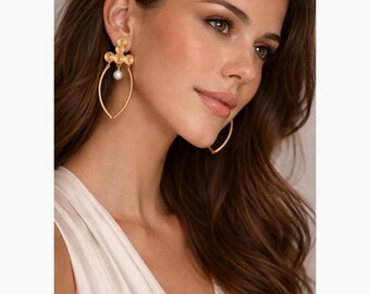 Althea Pearl earrings