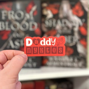 Daddy Nyktos | FBAA | From Blood & Ash Sticker | OFFICIALLY LICENSED