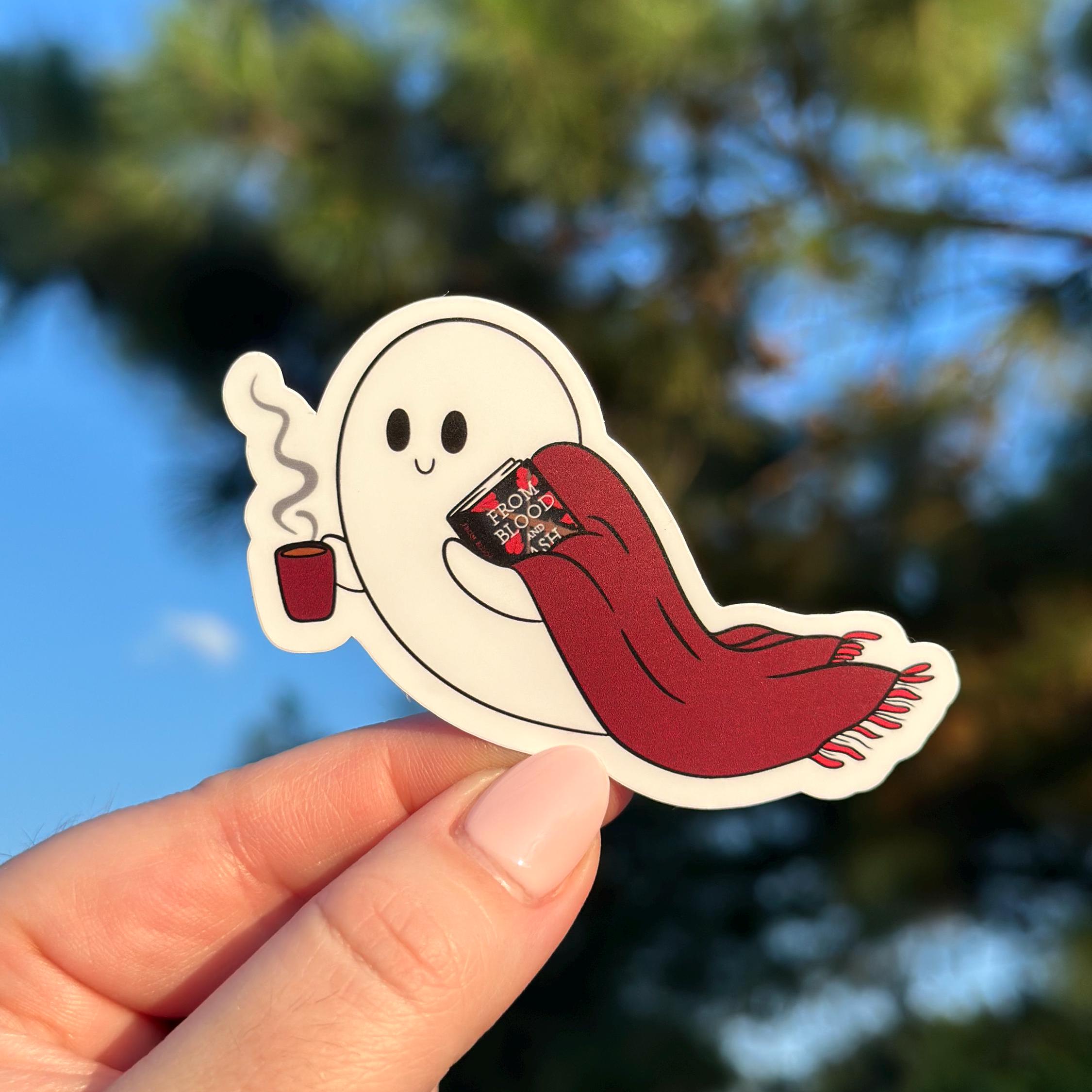 FBAA Ghost Sticker | From Blood & Ash | OFFICIALLY LICENSED